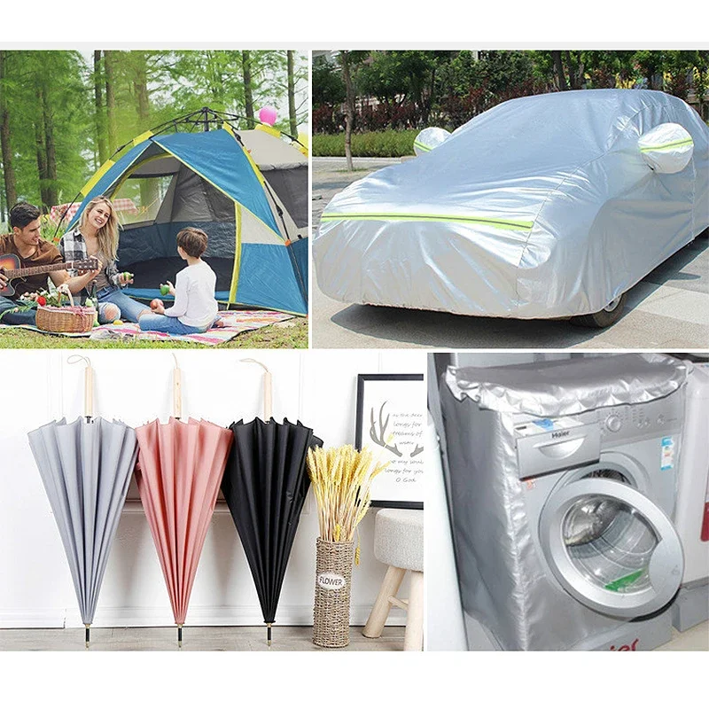 Тонкий уличный водонепроницаемый тканевый зонтик водостойкая ткань