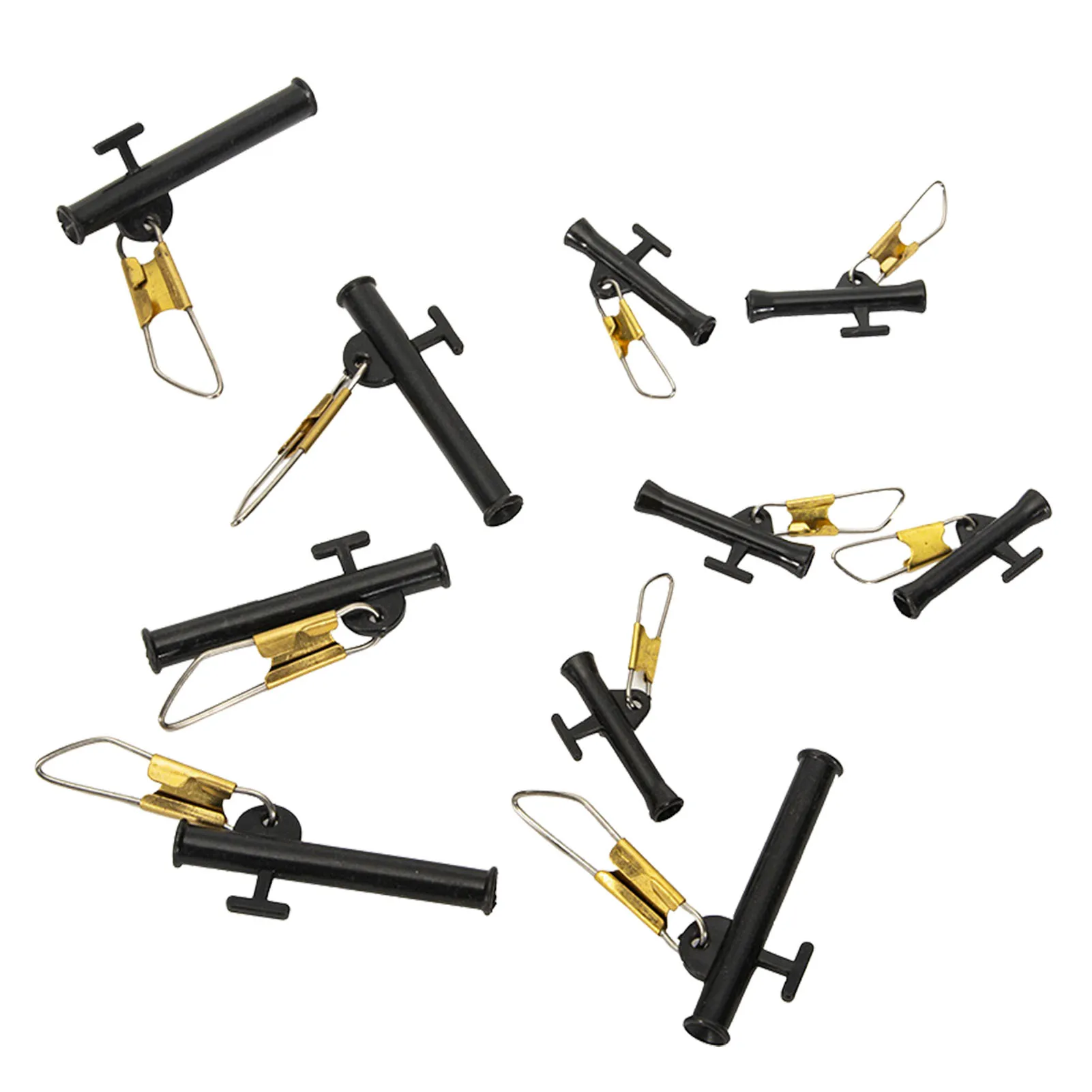 

Fishing Line Sinkers Slides 10Pcs Swivel Sea Fishing Balance Connector Fishing Line Sinkers Weight Connector Saltwater Fishing