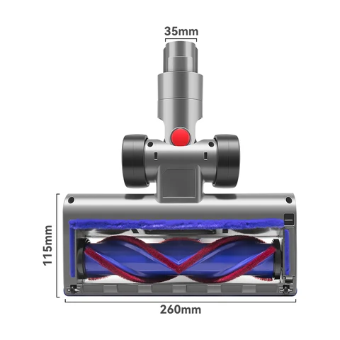 Насадки с прямым приводом для пылесосов Dyson V7 V8 V10 — пример использования