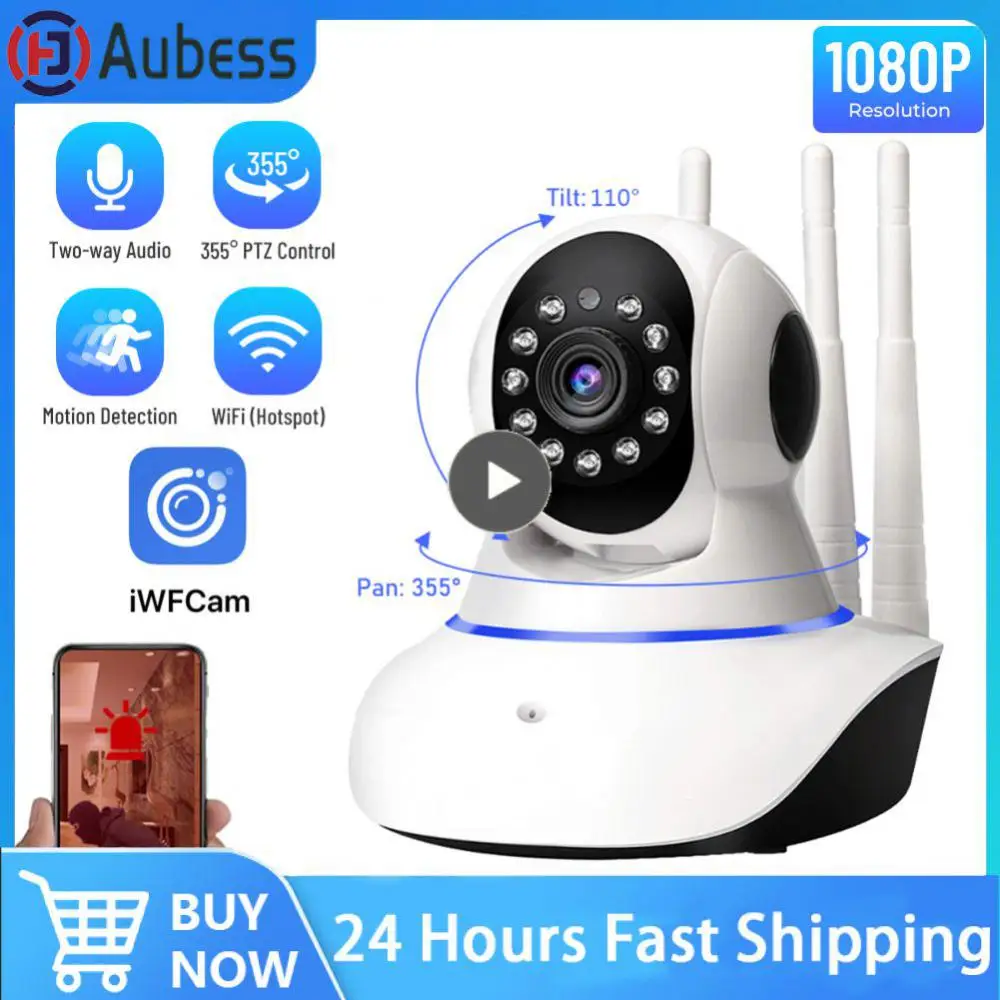 

Motion Detection Surveillance Camera 1080p Cctv Camera Mini Pet Video 360 Camera Home Security Smart Video Camera With Wifi Ir