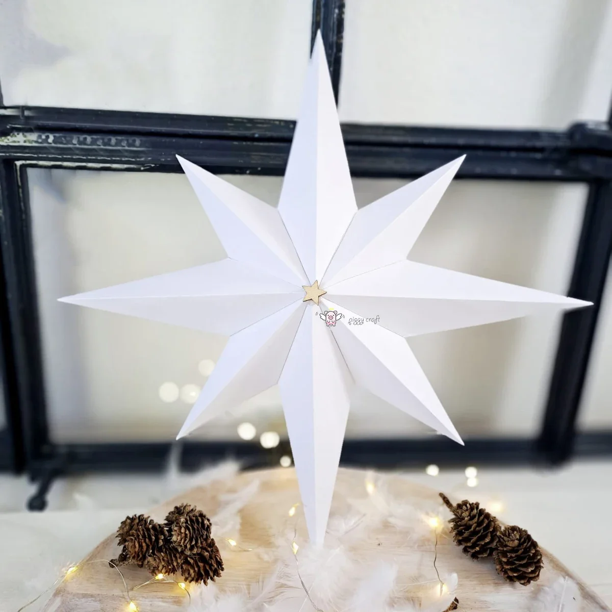 Новые ремесленные металлические штампы для резки 3D складная звездная коробка