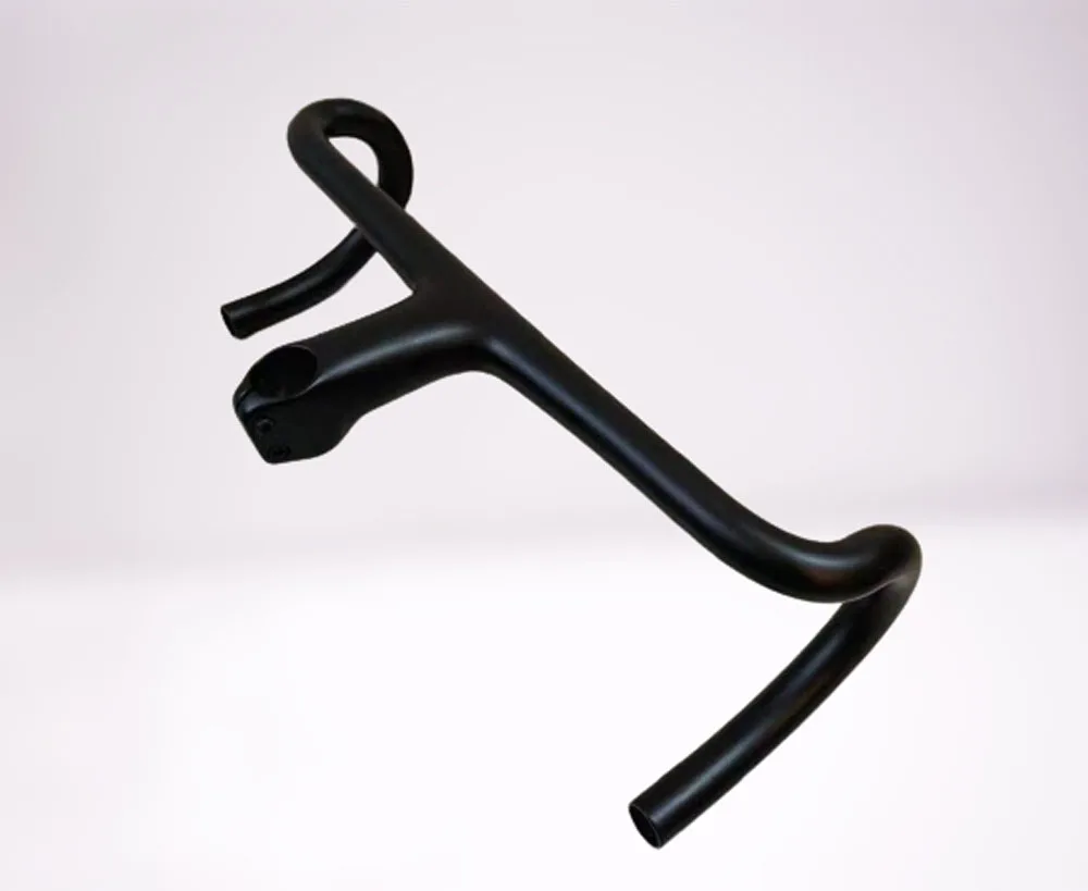 T1100 Super Light! 250g FASTERWAY ALPINIST Full Carbon Road Bicycle External Cable Integrated Handlebar For 28.6mm Diameter