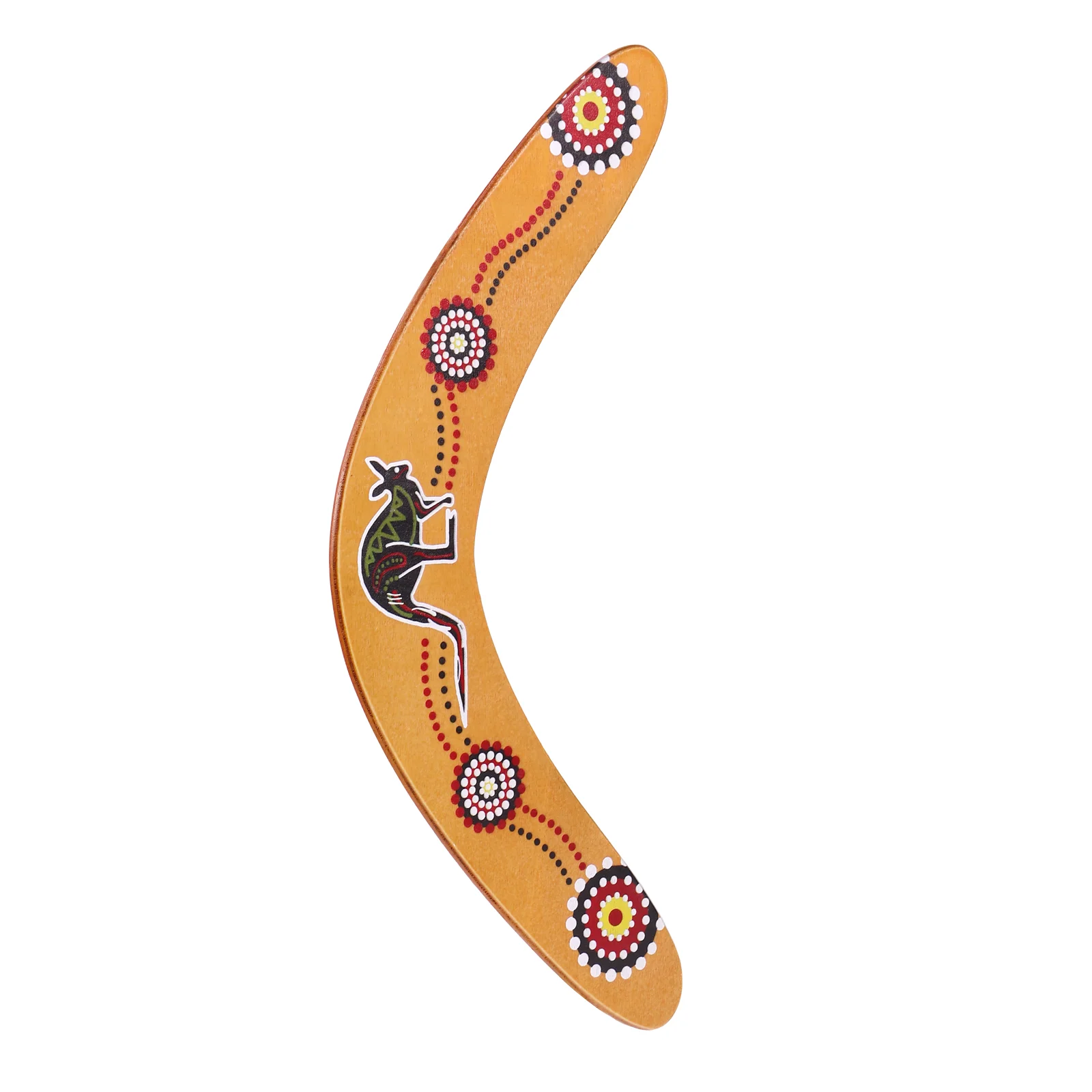 

Clispeed Wooden Boomerang V Shaped Maneuver Dart Outdoor Saucer Funny Flying Toy