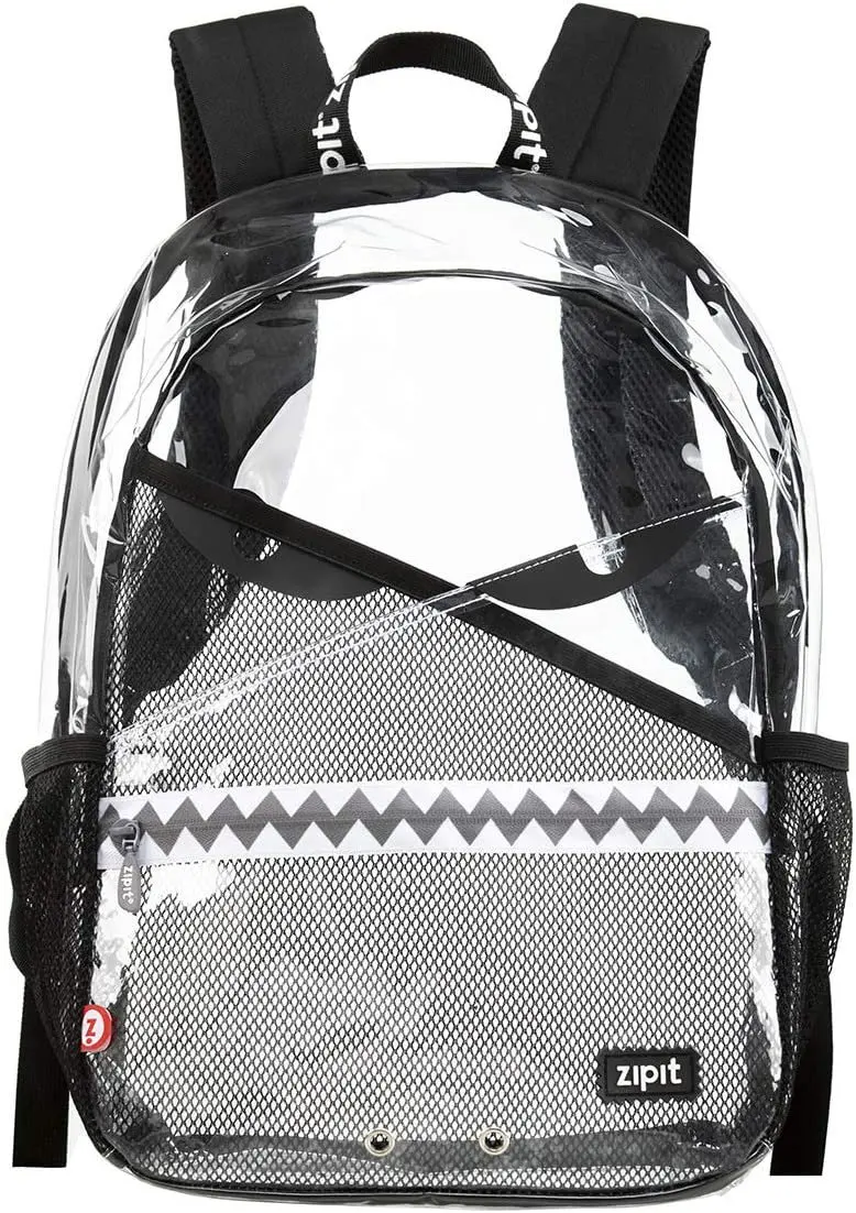 Backpack for Boys, Elementary School & Preschool Bag for Kids, Sturdy & Lightweight (Clear)