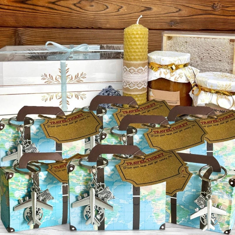 10 шт. миниатюрные дорожные футляры коробки для конфет настольного дисплея