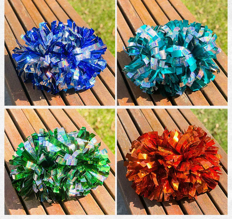 Голографический серебряный с белым стандартный флуоресцентный выберите размер