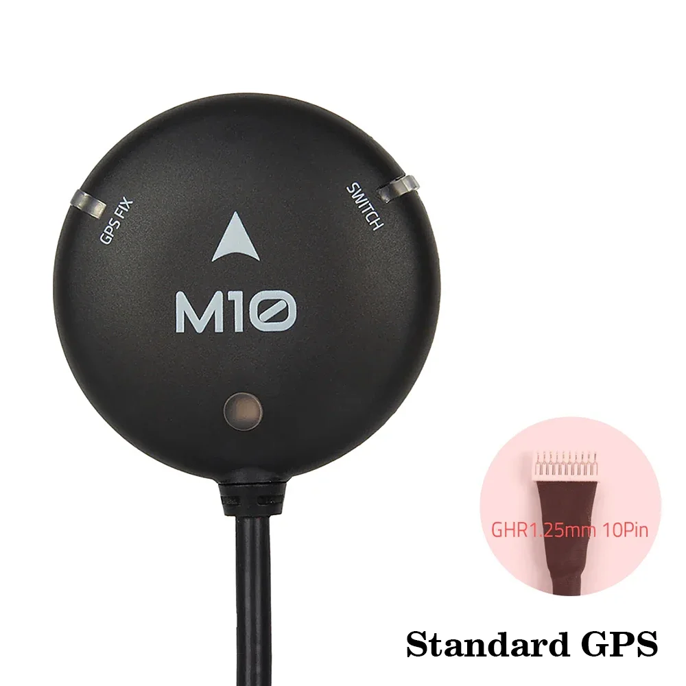 Фото Модуль GPS VoidFly Holybro M10 (стандартный/вторичный) для Pix32 и Pixhawk 1/2.4.6/2.4.8, компас IST8310 115200 5 Гц для RC FPV №2