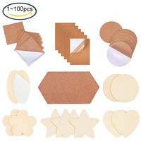 850 packs rectangle round square self adhesive cork sheets1 2mm thick rectangle insulation cork backing sheets for coasters