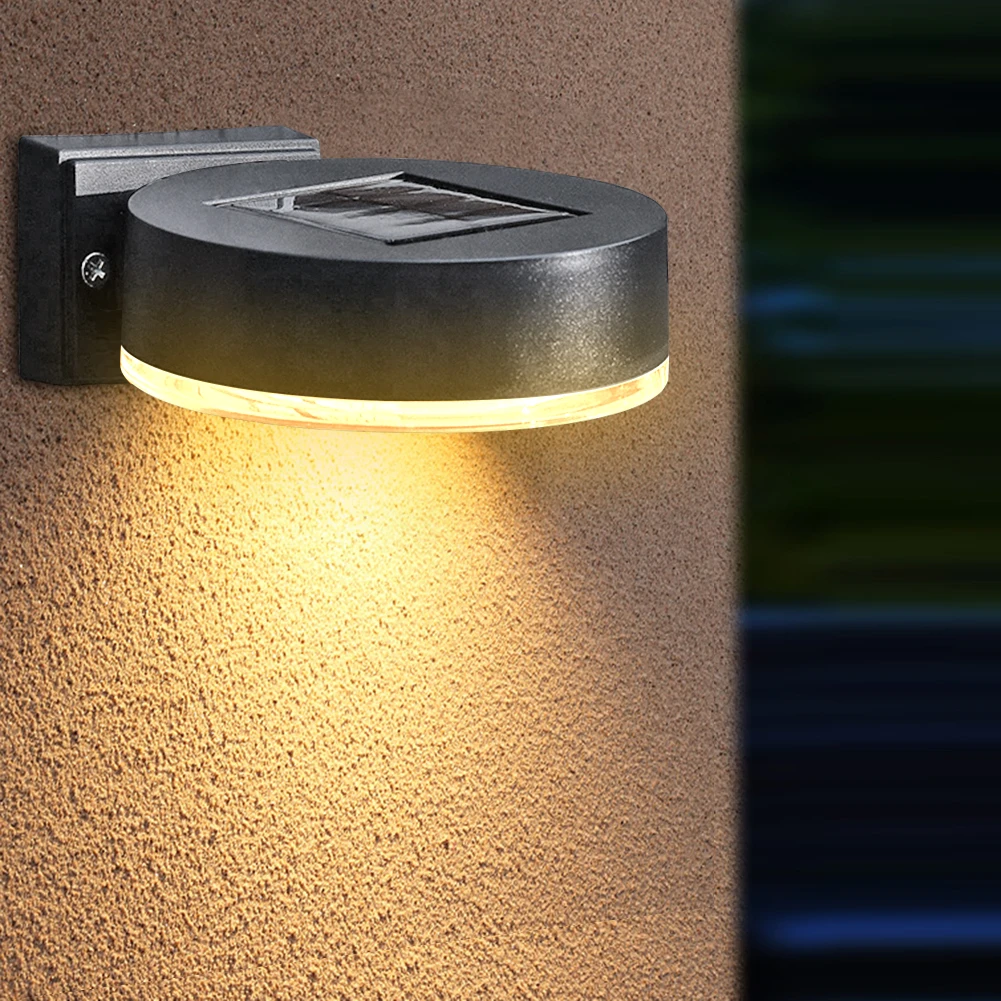 

Светодиодный водонепроницаемый светильник на солнечной батарее для лестницы, наружная лампа для виллы, двора, патио, балкона, светильник дл...