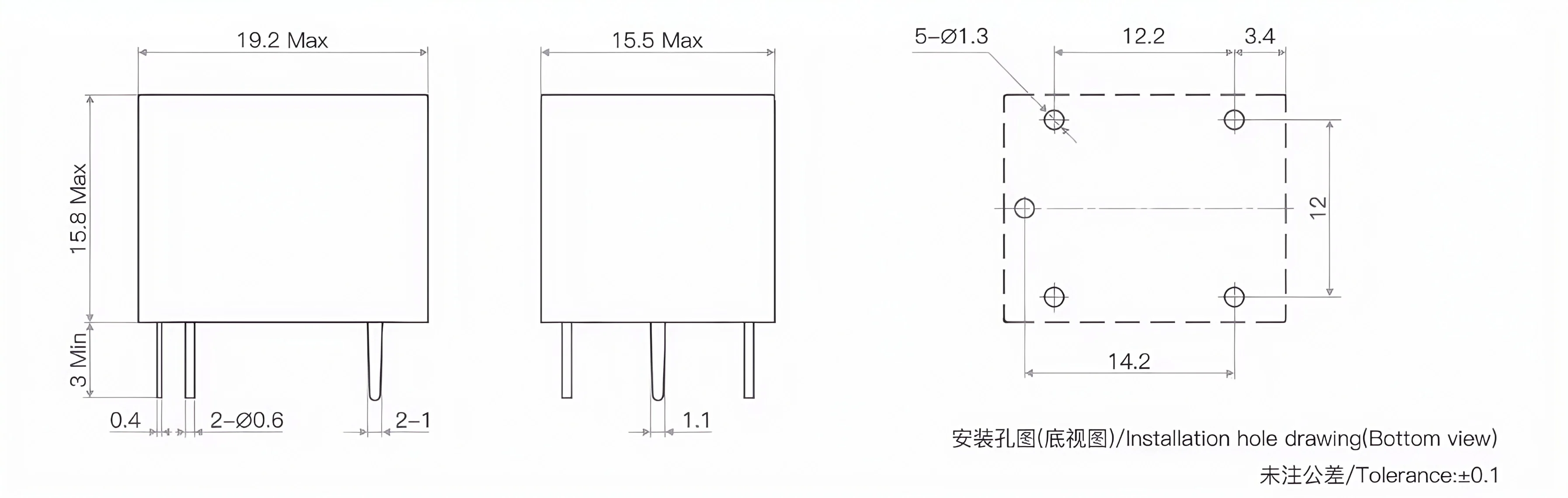 Реле SRD-05VVDC -SL-A 9V 12V 24V 48VVDC -SL-C 10A 45 pin (art.: 3920ce07fc565) - 3920ce07fc565