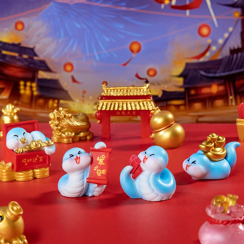 Статуэтка змеи зодиака 2025 год 1 комплект