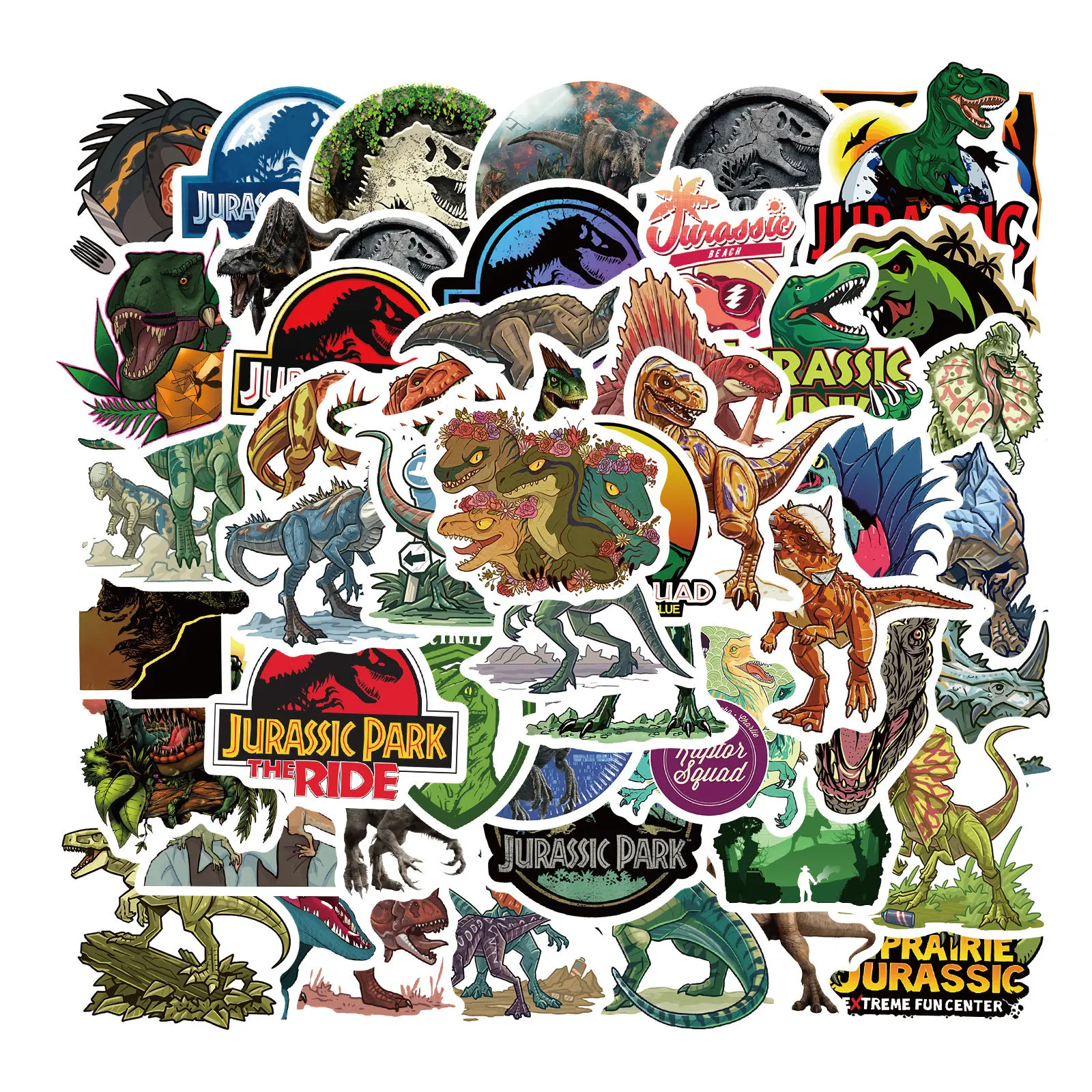 

50 шт., водонепроницаемые наклейки на багаж, ноутбук