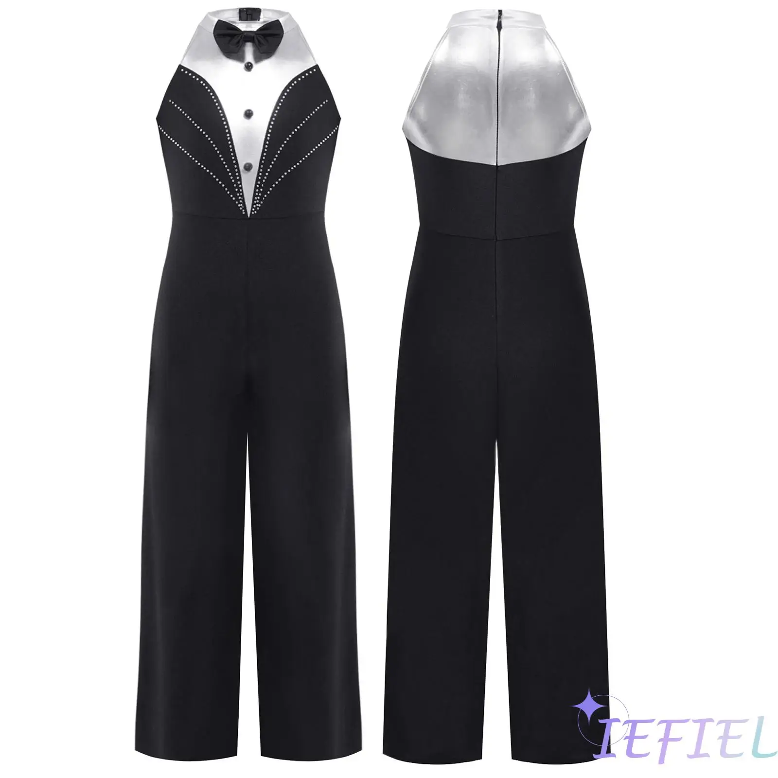 Комбинезон для джазовых девушек и латиноамериканских танцев боди выступлений