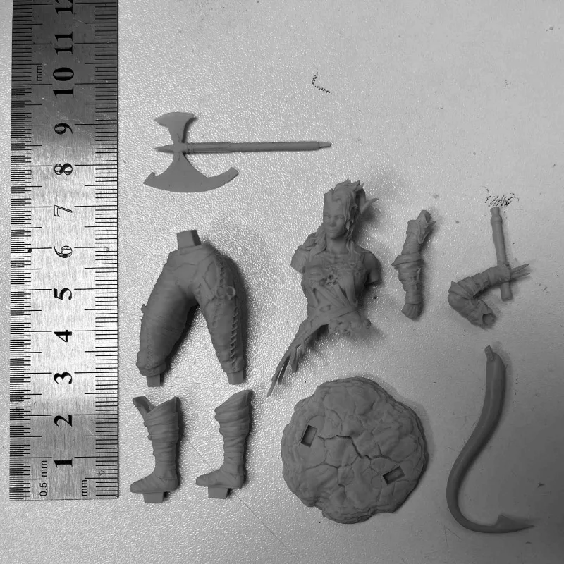 1:24 75 мм фотография Набор Фэнтези хобби Диона статуя Кларк женщина дьявол