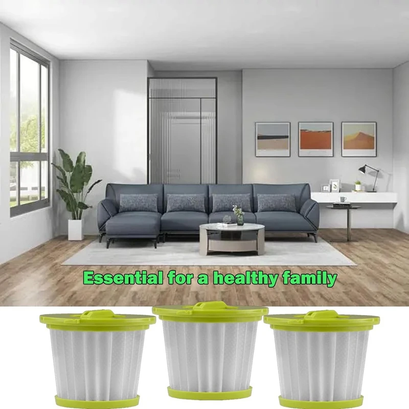 3 шт. моющиеся многоразовые фильтры для Ryobi PCL700 PCL704 CL705 набор вакуумных фильтров