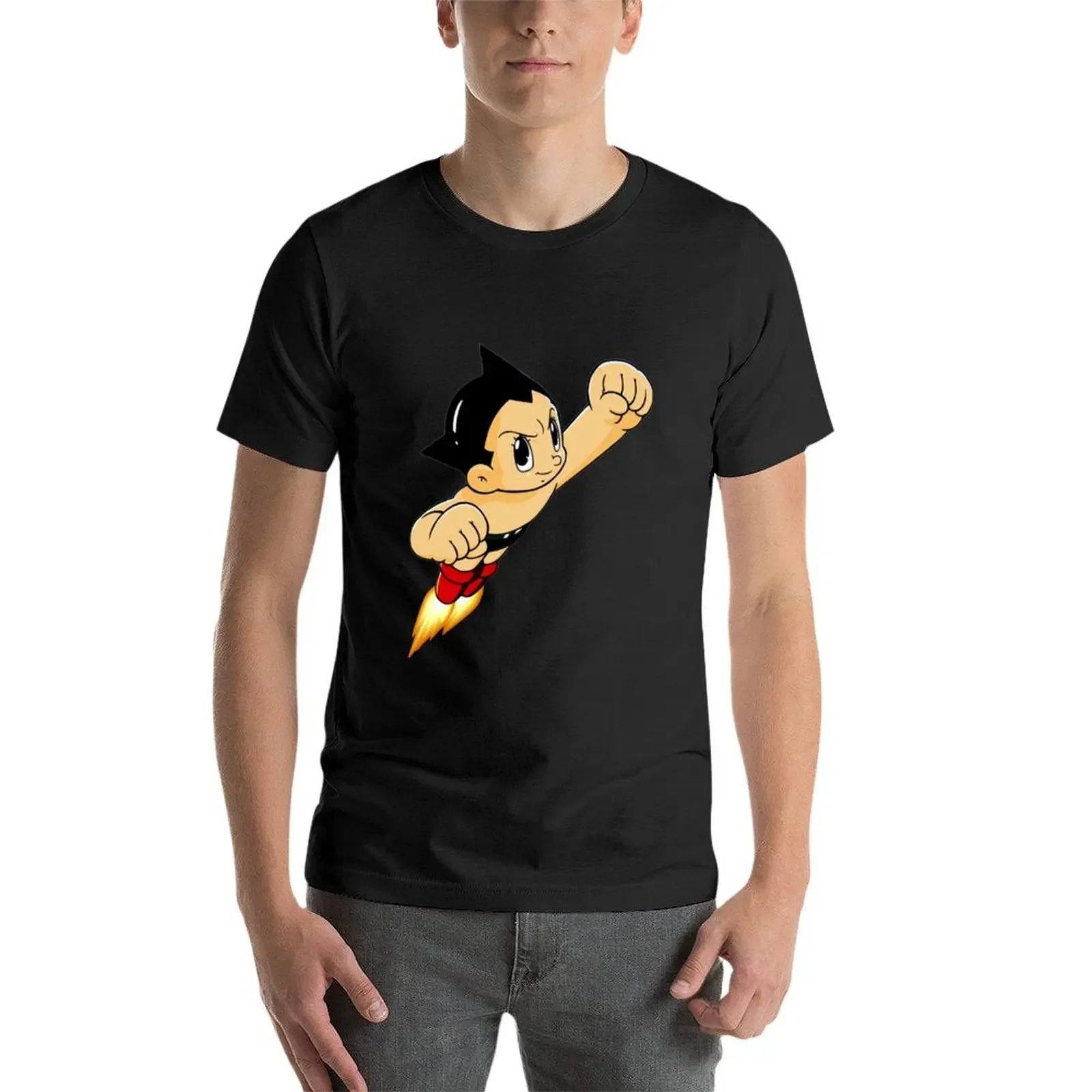 Футболка Astro Boy Mighty Atom уличная одежда рубашки графические футболки новое издание
