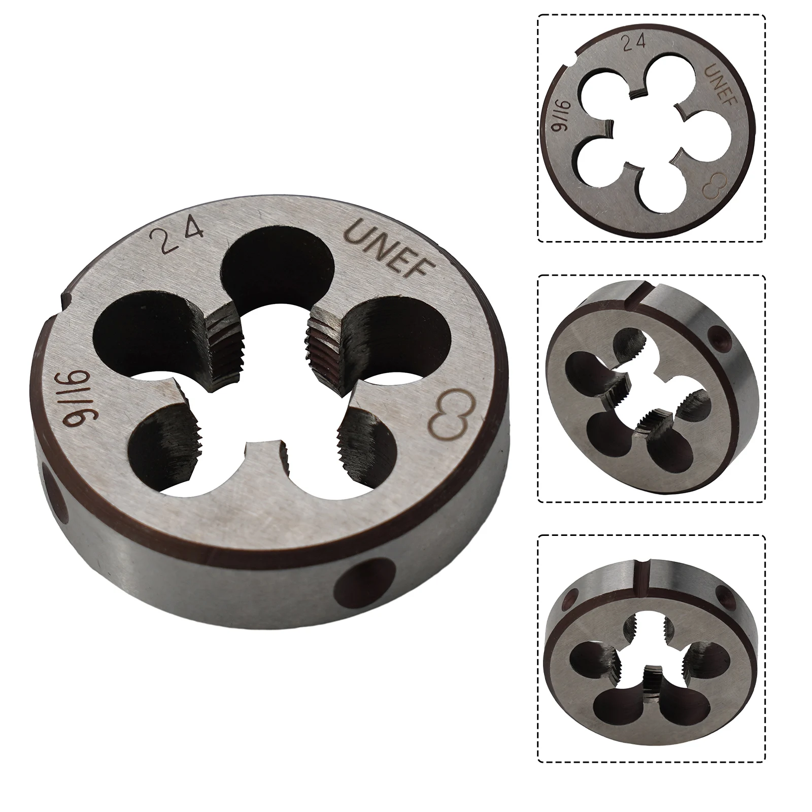 

HSS 9/16-24 (9/16x24) TPI Tap And Die ручные инструменты UNEF прямая ручка правосторонний резьбовой кран и Штамповочный Инструмент для металла
