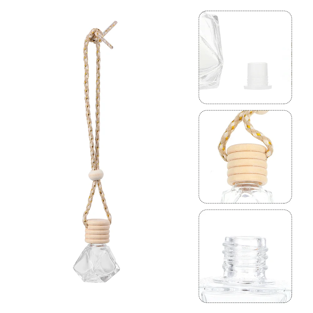 

Car Freshener Perfume Bottle Vehicle Air Fresheners Bottle Car Aromatherapy Diffuser Bottles Empty Perfume Bottles Glass
