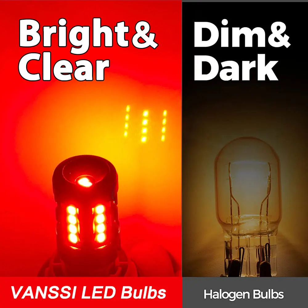 Супер яркие 2500 люмен 2 шт. T25 P27/7 Вт 3156 3157 лампочки 26-SMD светодиоды 3056 3156K 3157K 3057 3047 K 4114