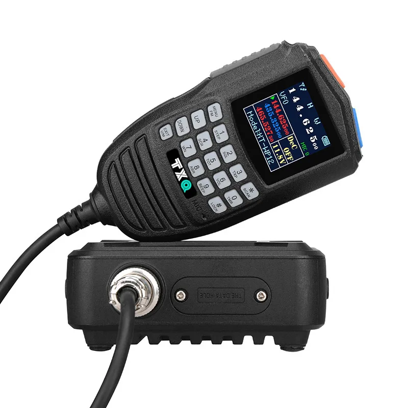 TXQ 8900S vehicle car radio walkie talkie Sample link Hand with screen and Keys