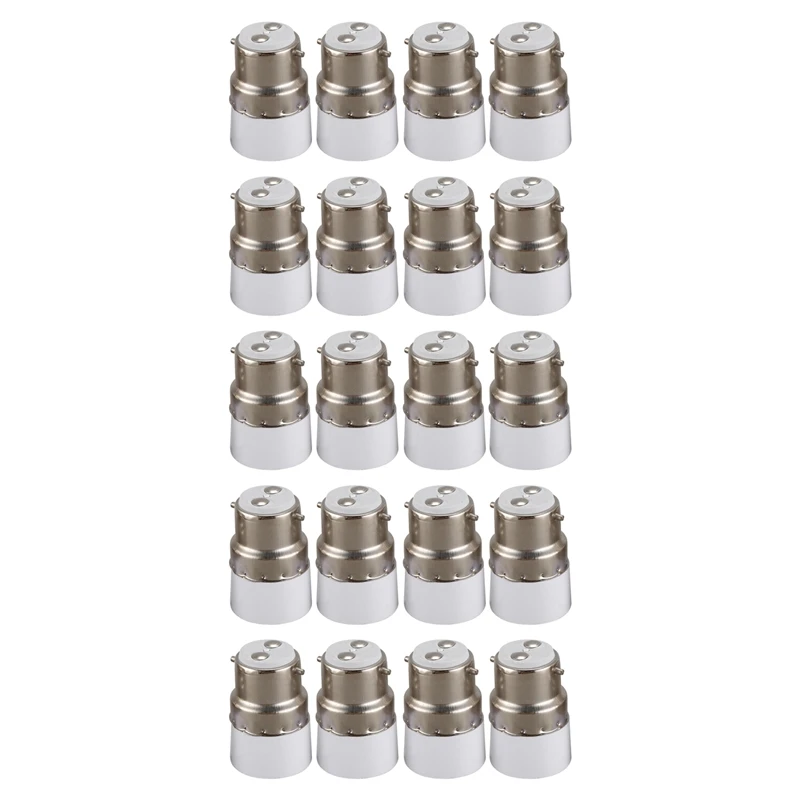 

AC 220V B22 To E14 Base Socket Light Lamp Bulb Adapter Holder 12Pcs