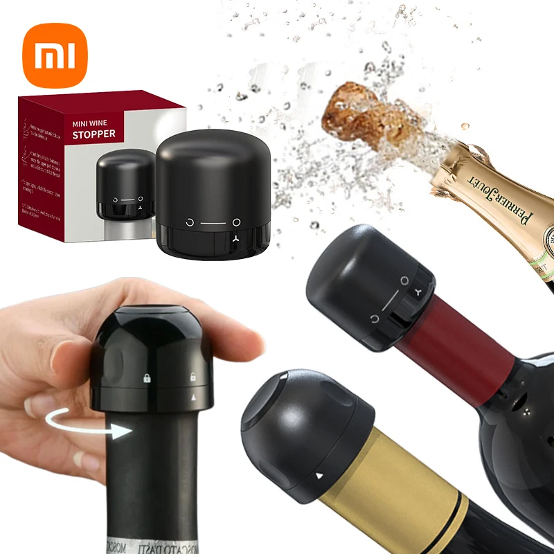 

Bar Wine Bottle Stopper Wine Bottle Plug Champagne Stoppers Bottle Cap Wine Stoppers For Bottles Wine Vacuum Pump Bottle Cap