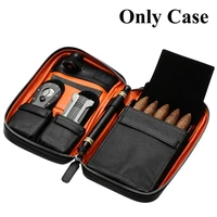 galiner genuine leather cigar case portable luxury travel humidor cigar box luxury fit about 5 cigars storage bag