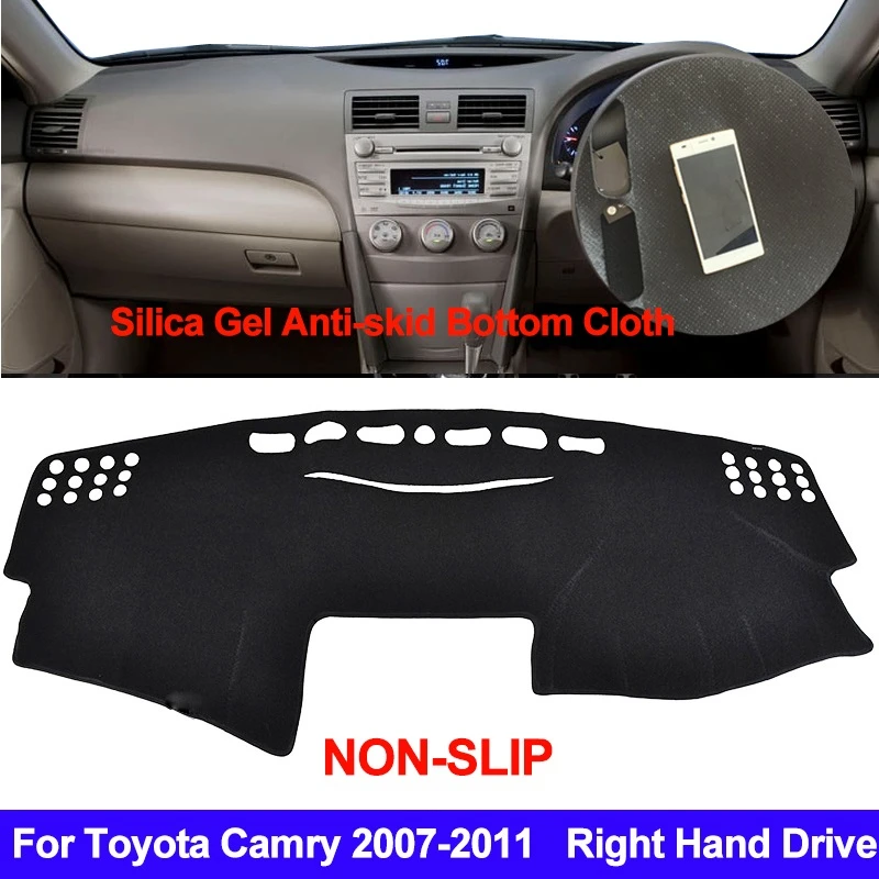 

For Toyota Camry Altise / Camry Hybrid XV40 2007 2008 2009 2010 2011 Dash Mat DashMat Silicone Non-Slip Dashboard Cover