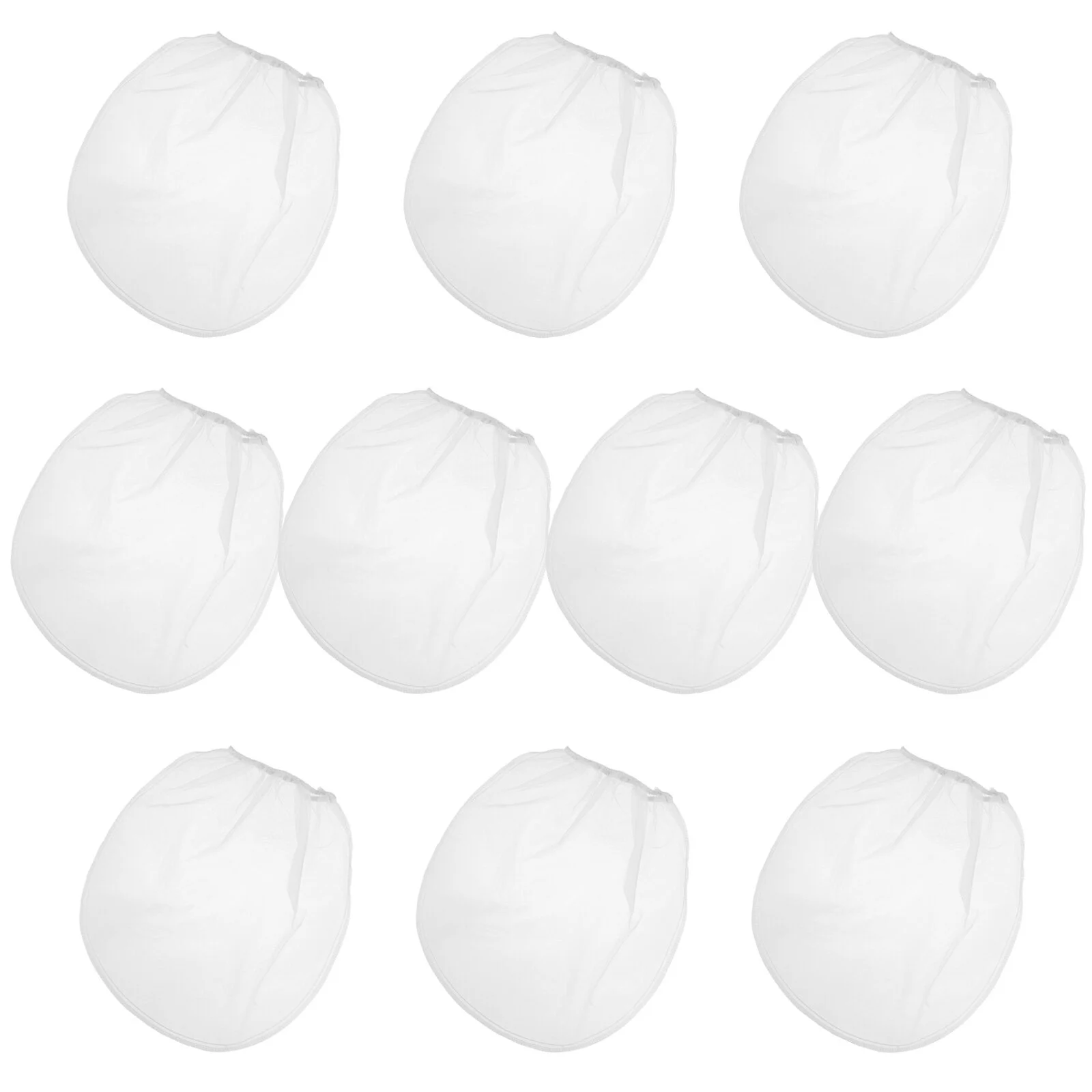 

10 Pcs Spray Drawstring Filter Bag Nylon Mesh Strainers Elastic Polyester