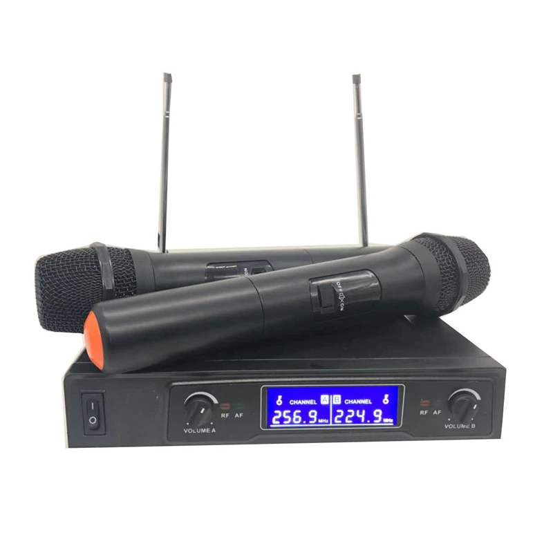 

for Party Singing Church Dual Channel Rechargeable G210V Wireless Microphone