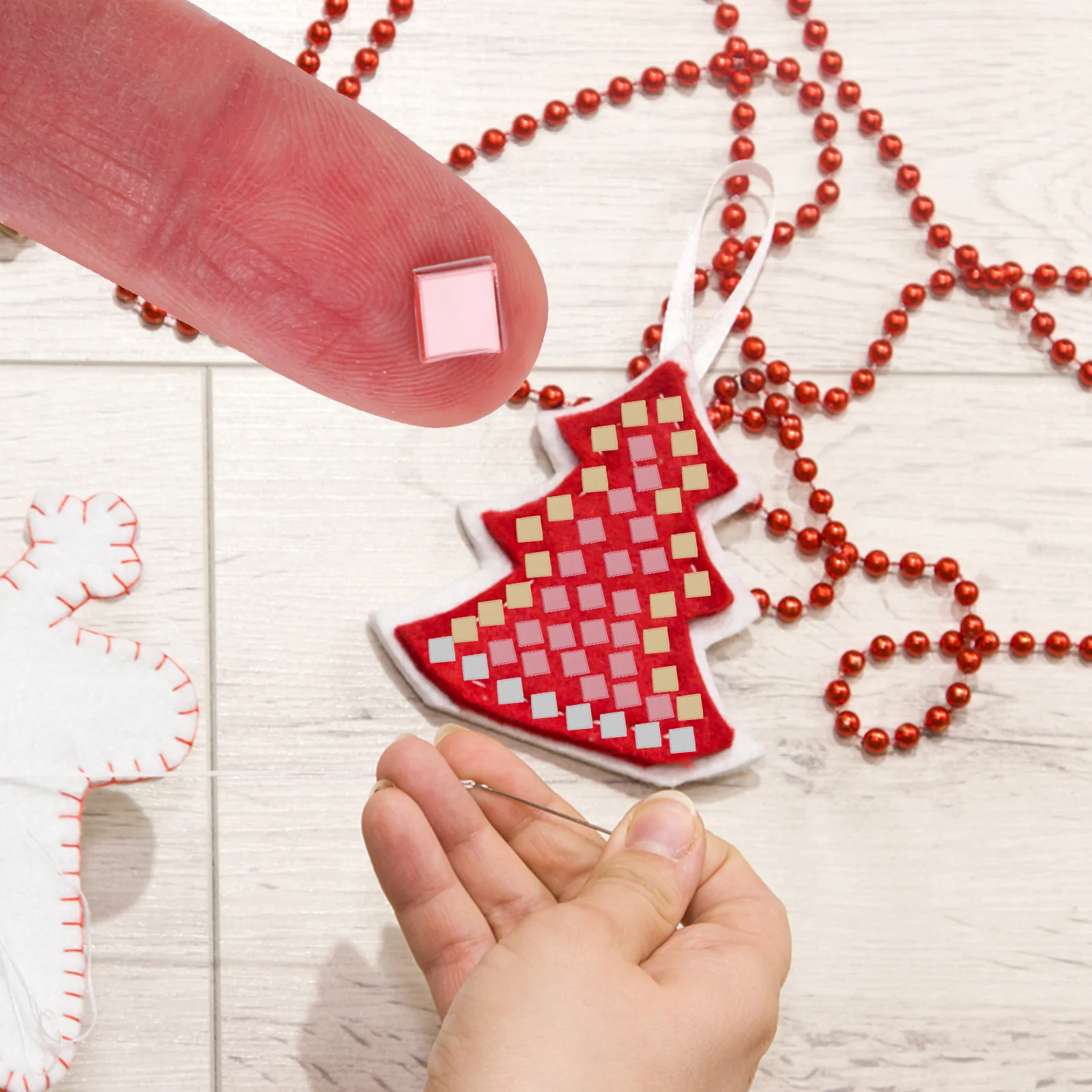 2 шт. акриловые наклейки на стену диско-шар самоклеящаяся мозаичная плитка