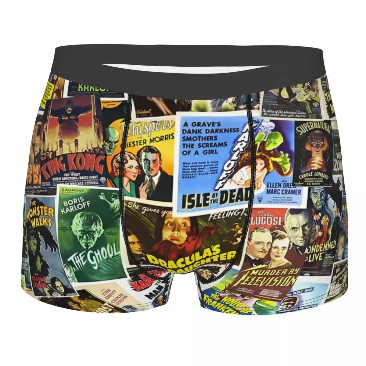 

Dead Man's Boxer Briefs Horror Movies Highly Breathable Underpants High Quality Print Shorts Gift Idea