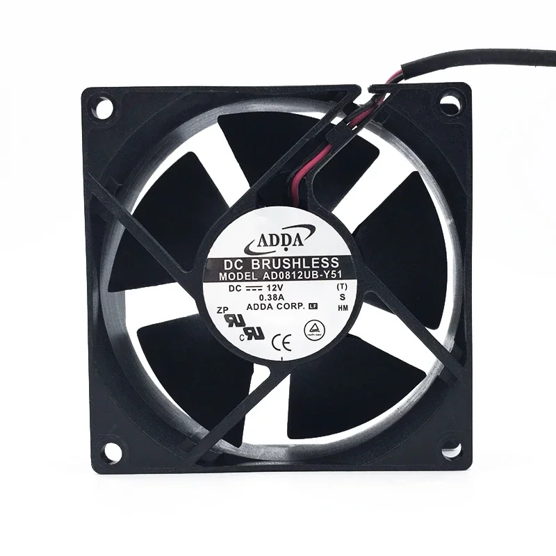 80*80*32 мм AD0812UB-Y51 Xiexi ADDA вентилятор 8032/DC12V 0 38A высокоскоростной охлаждающий 8 см
