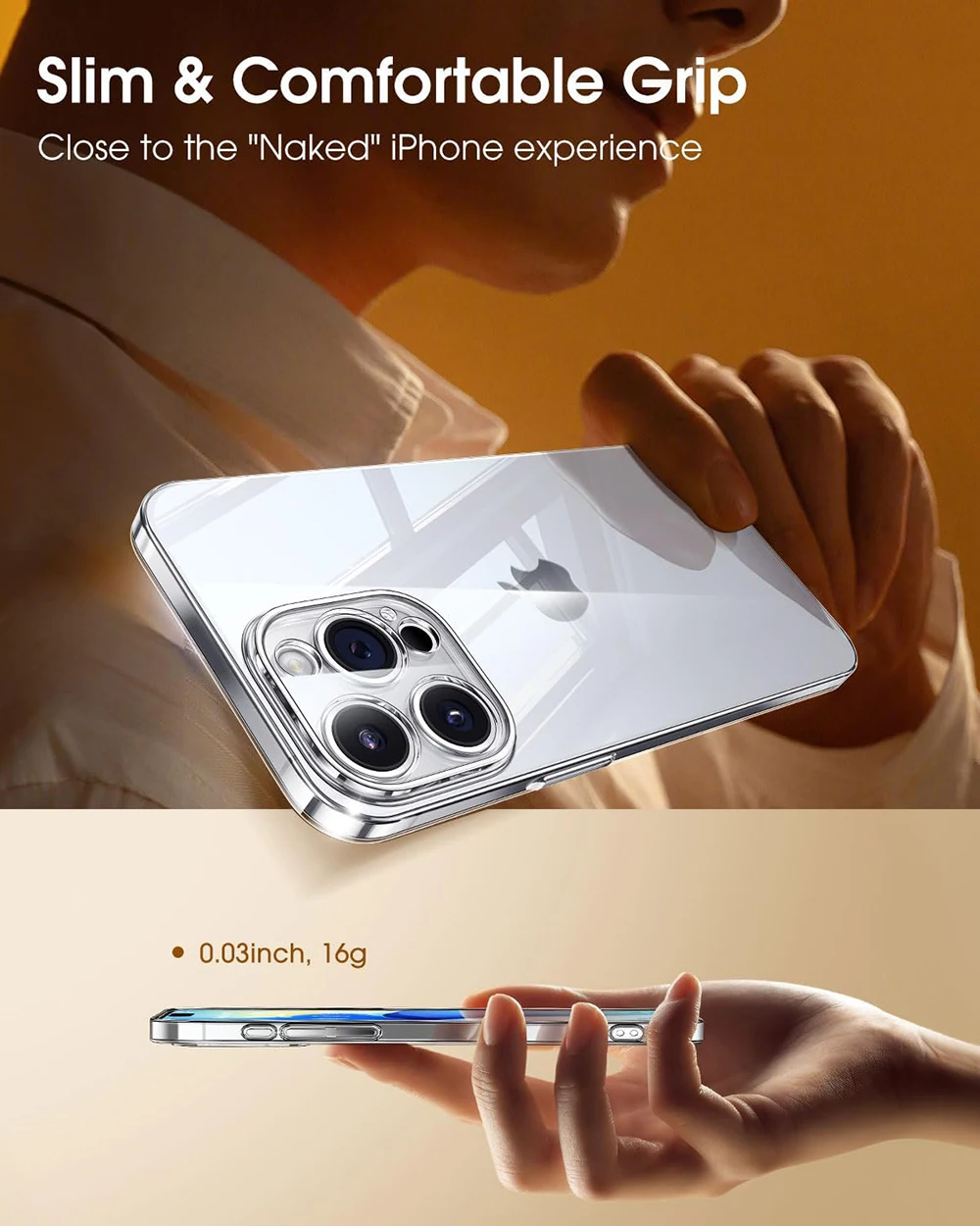 Роскошный прозрачный жесткий чехол для телефона для iPhone 16, 15, 14, плюс, 13, 12, 11 Pro Max, ультратонкая задняя крышка с кристаллами, тонкий чехол для ПК (art.: 3920caa53e306) - 3920caa53e306