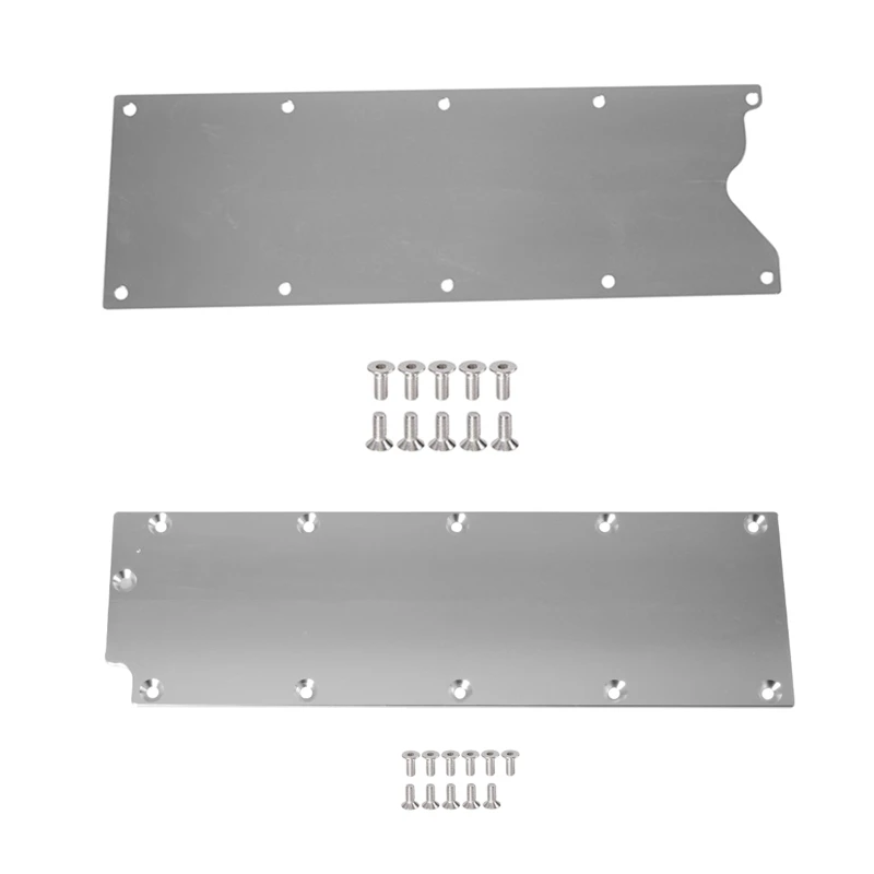 

090E ICT Billet LS Gen 3/4 Valley Pan Cover Plate Low Profile Carb Lifter Billet Aluminum Engine Lifter Area Oil Cover