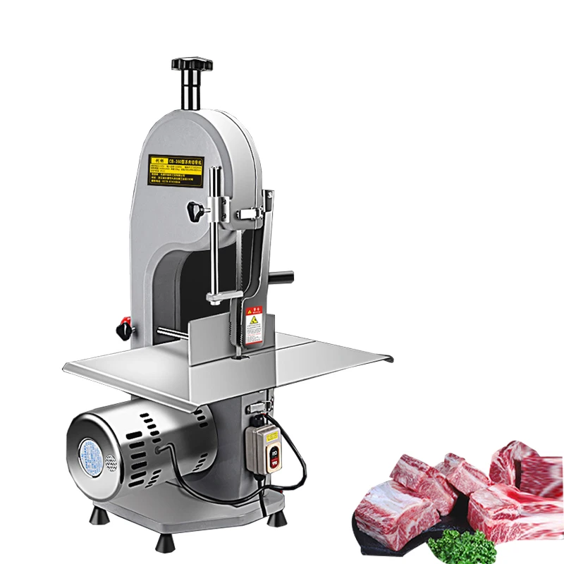 

JGJ-210 Commercial Bone Saw Machine Chopped Ribs Meat Cutter Pork Bone Cutter Electric Claw Frozen Fish Chopping Tool
