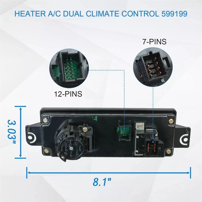 Автомобильный обогреватель кондиционера температура контроля 10308120 10447470 для Buick