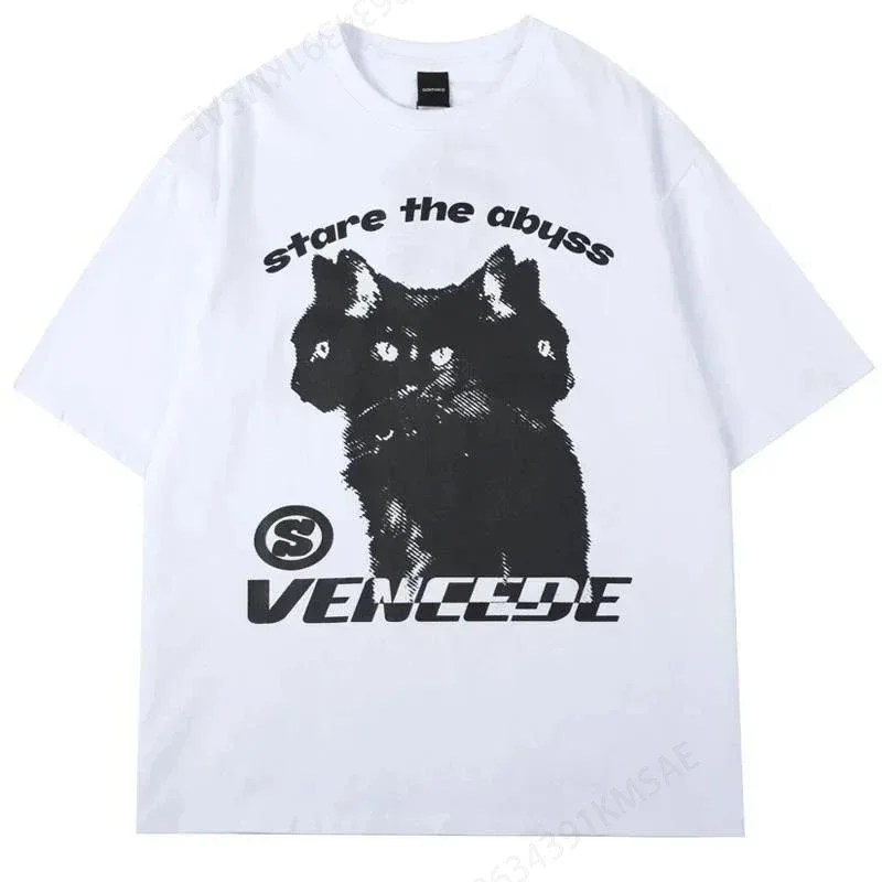 Летняя хлопковая футболка модный топ для мужчин и женщин Повседневная Уличная