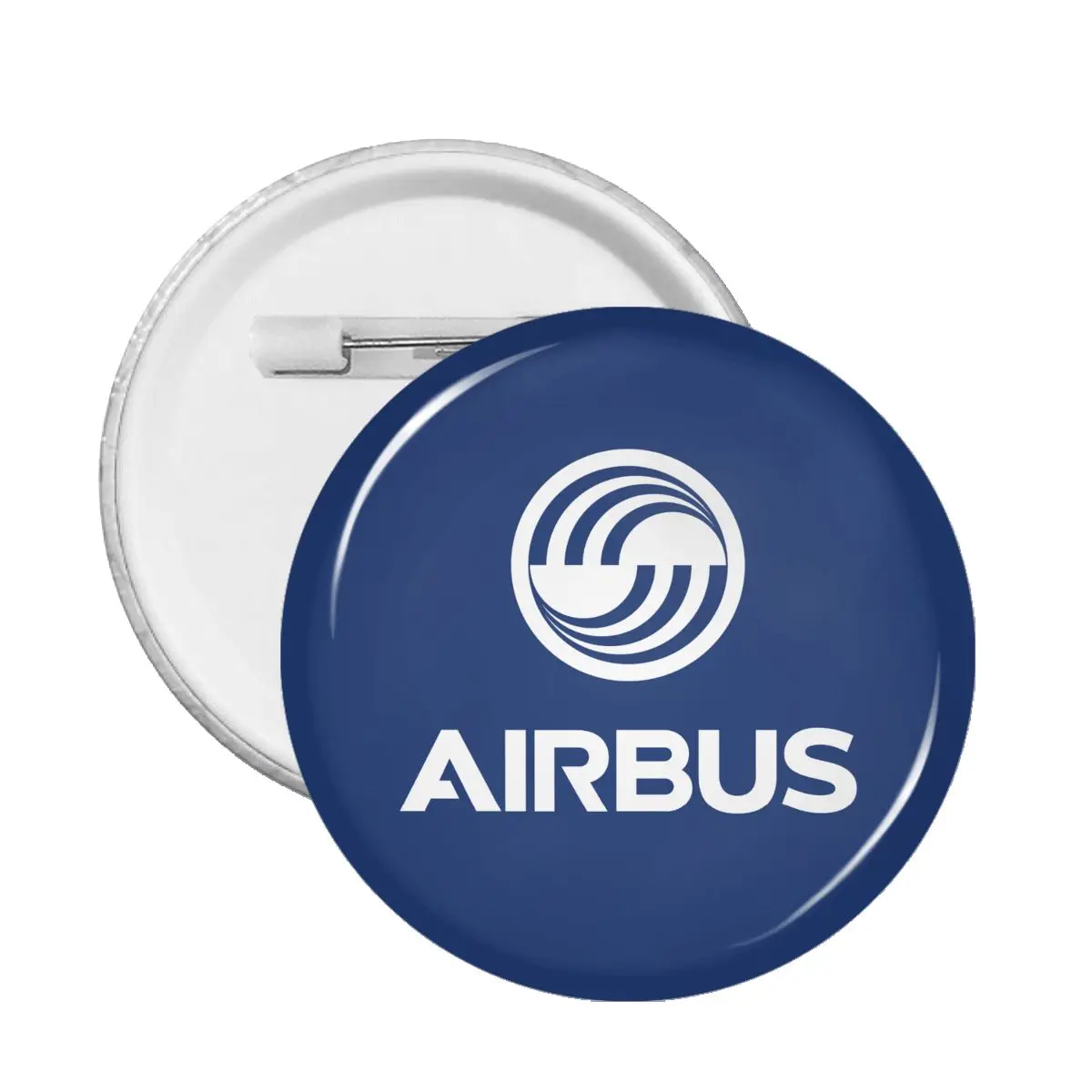 Airbus Plane Badges Pins for Clothes Cute Brooch 59mm Collar Badge Anime Accessories