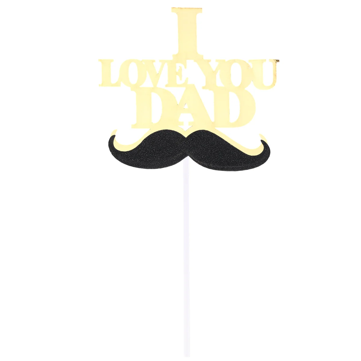

Party Birthday Day Cupcake Topper Picks Pick Letter Toothpick Fruit Moustache Appetizer Thanksgiving Supplies Sign Father