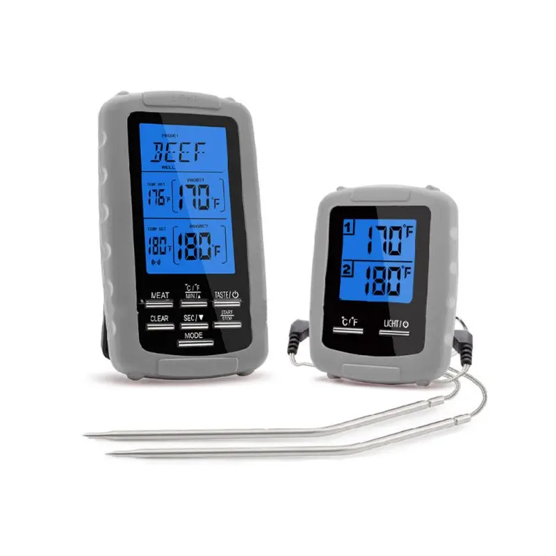 

67JE Oven BBQ Water Thermometer for Liquid-Candle Instant Read with Waterproof-Probe for Food Milk Long-Probe Kitchen Cooking