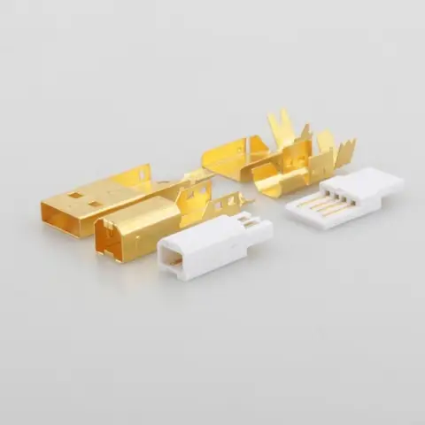 Золотая планка типа A+B USB USB -разъемы хвостовые разъемы порта разъемы порта