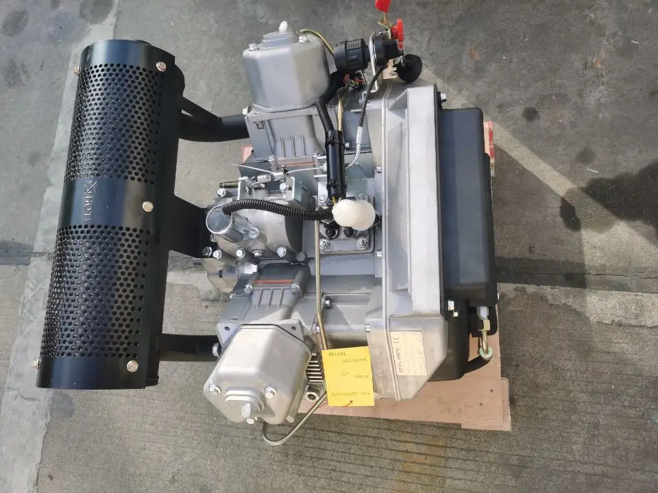 2-цилиндровый 4-тактный подвесной мотор KAIST с воздушным охлаждением 25 л.с. 26