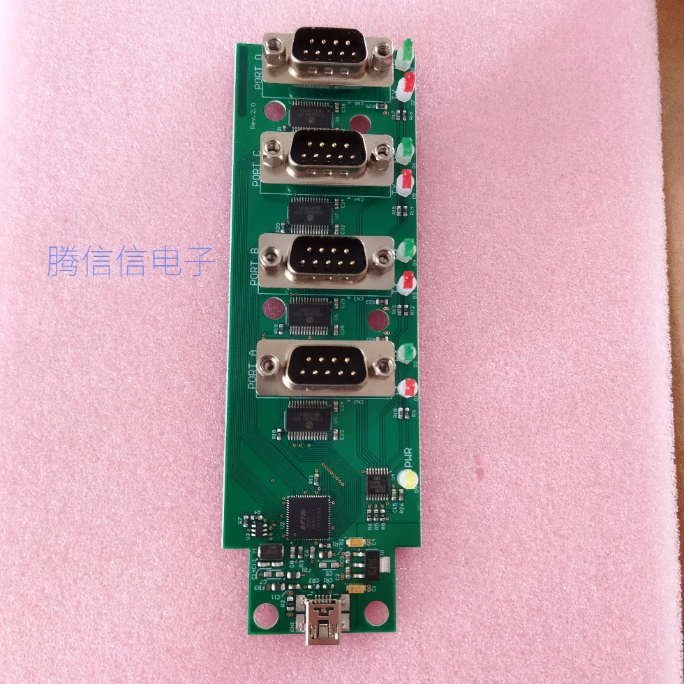 

Точечный флэш-конвертер USB HS в RS232 DB9