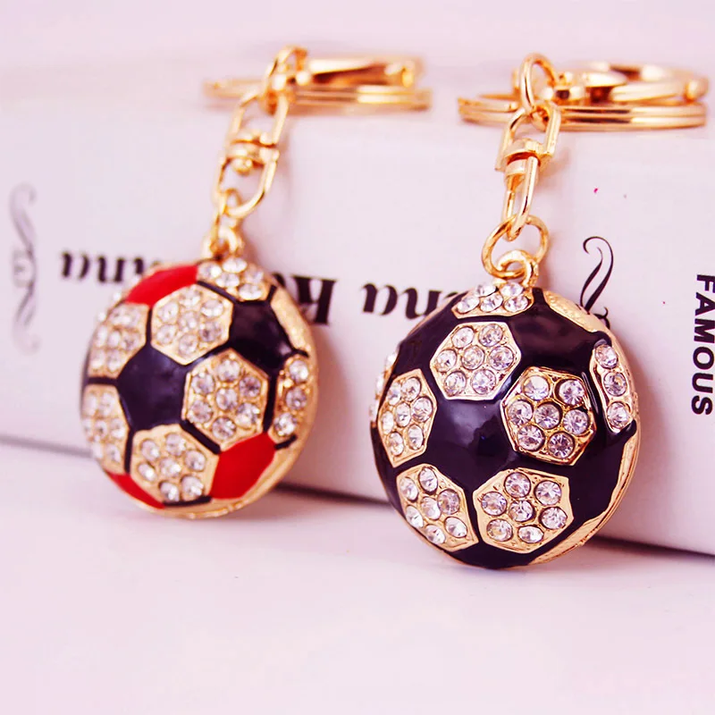 

2022 Qatar Color Football Keychain Metal Pendant Sports Accessories Small Gift