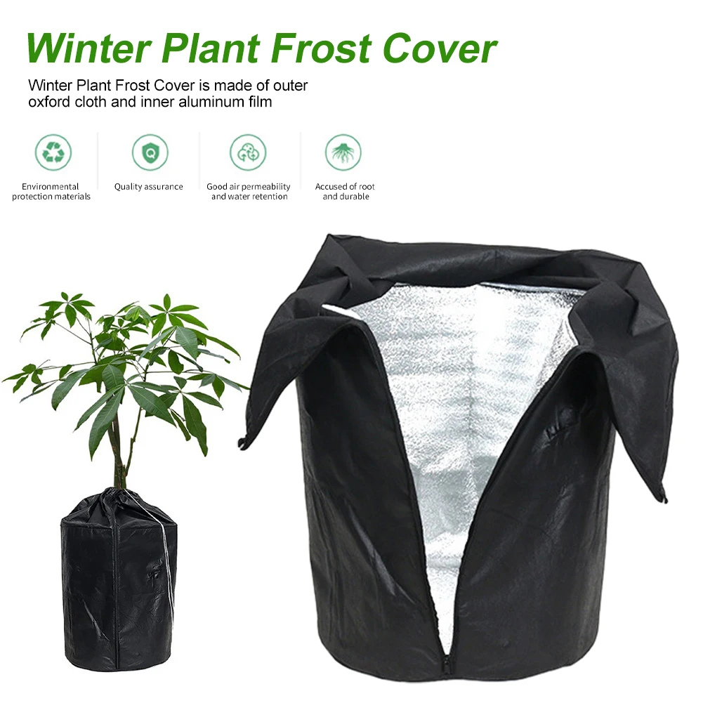 

Garden Plants Freeze Protection Cover Thermal Insulation Protective Shell Reusable Winter Plant Flowers Protection Warm Covers