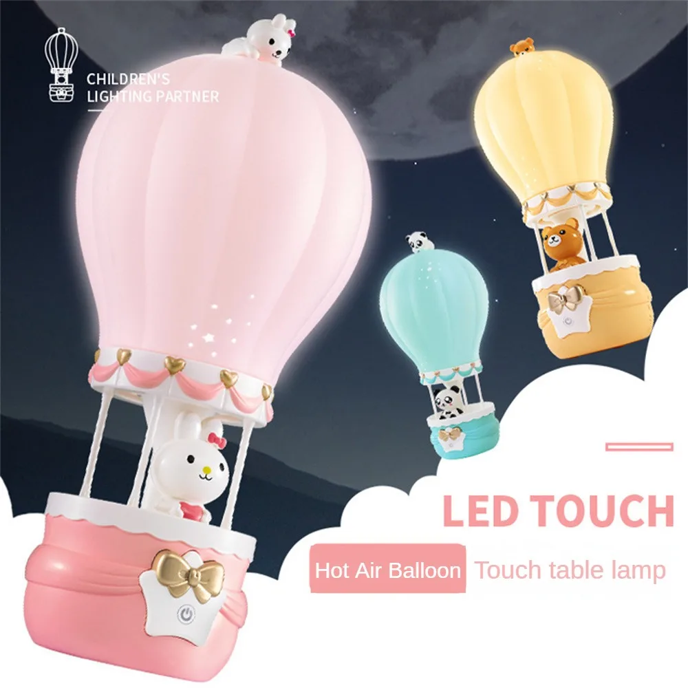 

Table Lamp Abs Household Cartoon Touch Children Office Accessories For Desk Reading Lamp Touch Switch Creative Usb Gift Bedroom