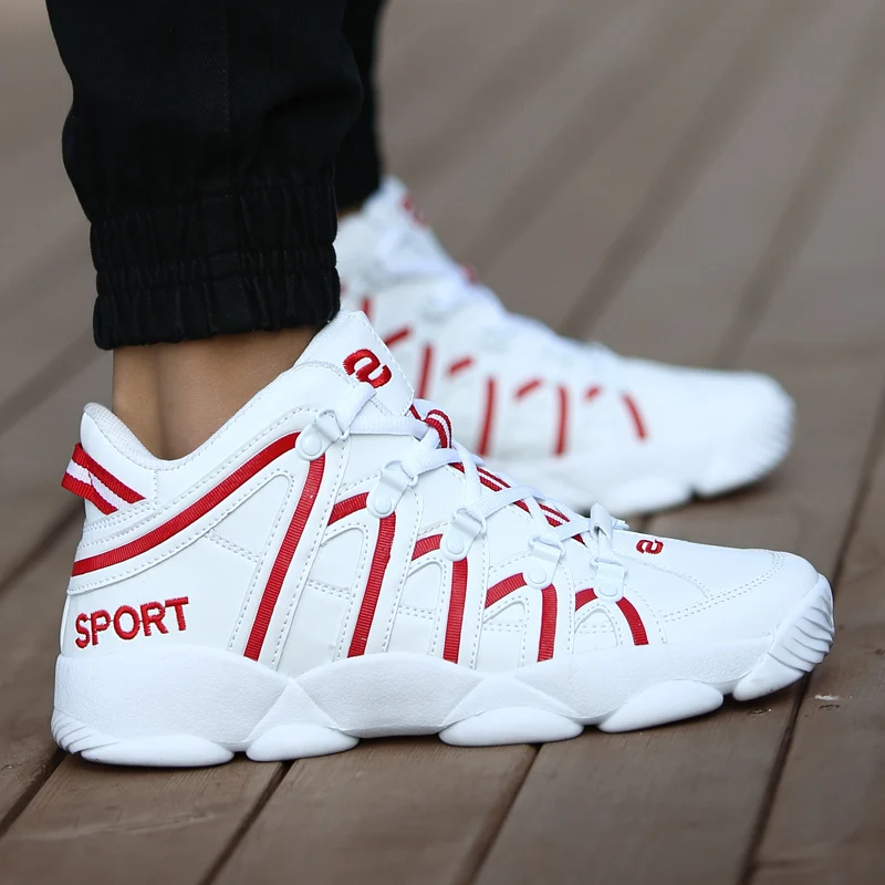 Brand Mens High-top Sneakers Trendy Boys Breathable Basketball Sports Tennis Shoes Outdoor Casual Running Shoes Couple Sneakers