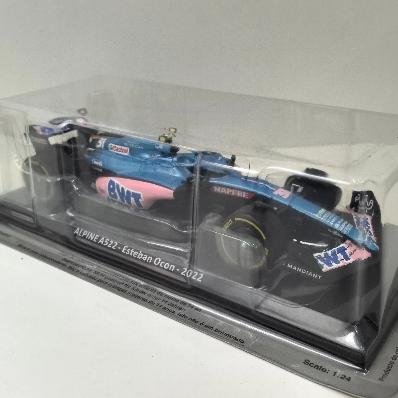 Фото Модель IXO 1:24 ALPINE A522 из литого металла # Модель гоночного автомобиля Формулы-1 из сплава, 2022 год, 31-я серия №4