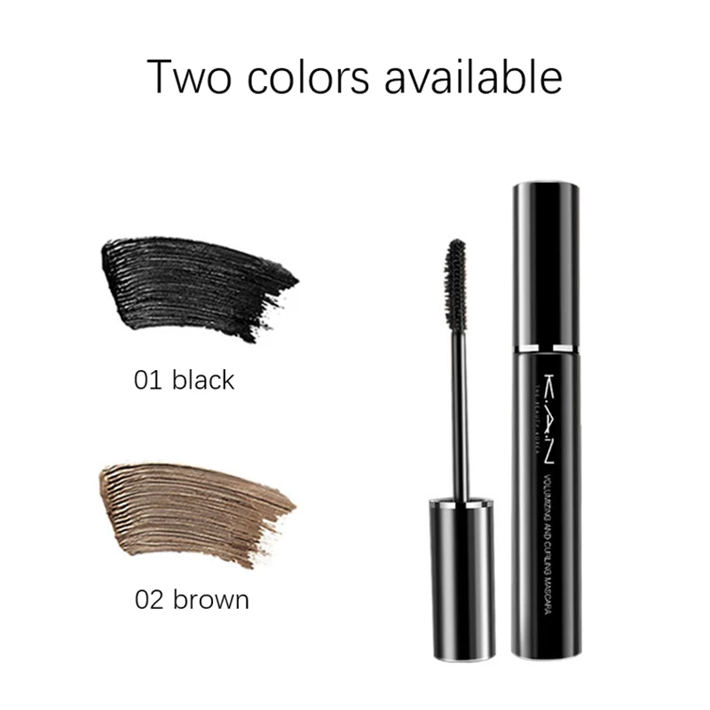 

Black Mascara 4D Silky Eyelashes Lengthening Eyelashes Makeup Waterproof Not Easy To Smudge Volume Eye Cosmetics TSLM1